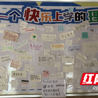 天元区隆兴中学开展“我有一个快乐上学的理由”心理活动
