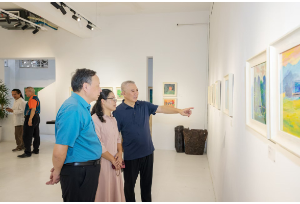 画里藏诗韵 笔下见潇湘 “形色潇湘”王敦权油画小品展永州启幕