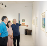 画里藏诗韵 笔下见潇湘 “形色潇湘”王敦权油画小品展永州启幕