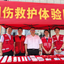 永州市中医医院积极参与永州市社区应急救援救护志愿服务提升活动