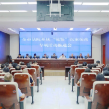 永州中院组织召开全市法院系统“镜鉴”以案促改专项活动推进会