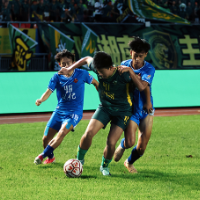 湘超第九轮：郴州队主场6比0大胜怀化队