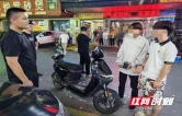 两男子深夜拉车门盗窃，大祥区罗市派出所12小时破案挽损