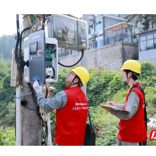 国网湘潭供电公司智慧保电 守护景区灯火璀璨