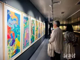 “白石薪传·童心绘梦”全国少儿美术作品展在湘潭启幕