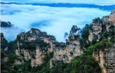 国庆游张家界｜万顷云海托峰墙 杨家界胜景入画来
