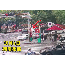 视频丨为生命护航！娄底交警紧急牵引护送晕倒市民就医
