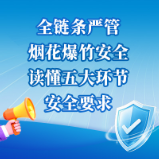全链条严管烟花爆竹安全！10张系列海报，读懂五大环节安全要求