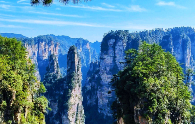 美图欣赏｜秋染武陵源峰林如画，国庆错峰游邂逅张家界秋日盛景