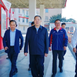 毛万春在中国石化湖南石油分公司调研