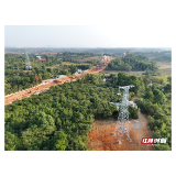 护航双铁建设 攻坚线路双改 常德供电公司圆满完成110千伏青临罗线升级改造工作