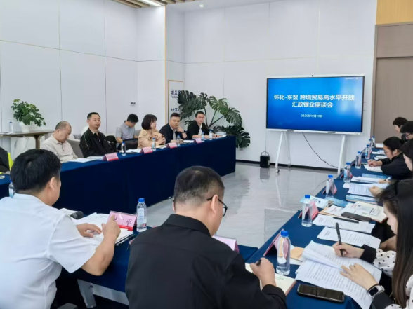 汇政银企“四力合一”破难题！怀化这场座谈会为外贸企业打通跨境收付汇“高速路”