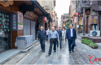沈晓明调研湘西州经济社会发展情况