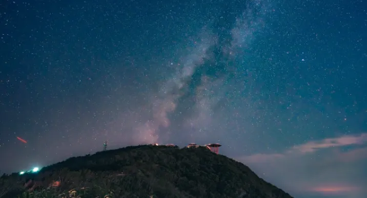 美图欣赏丨张家界七星山璀璨银河 张张出片当壁纸