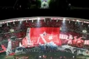 燃！湘超娄底主场，巨型 TIFO 致敬长征胜利九十周年