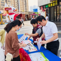 永州疾控联合冷水滩区开展2026年食品安全宣传周集中科普宣传活动