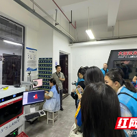 香港工业研学团走进湖南铁道职院领略智能制造独特魅力