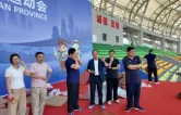 湖南省第十一届少数民族传统体育运动会组委会指导组来张指导运动会筹办工作