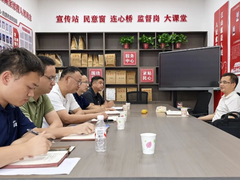 侯毅调研督导乡镇重点工作