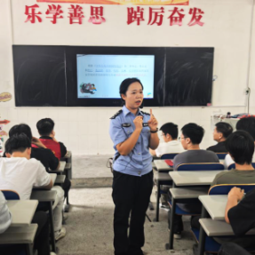 青春不“毒”行 未来我做主 珠晖区凤凰村社区禁毒宣传进校园