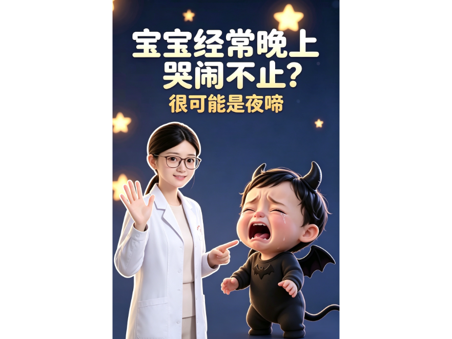 中医“宝”典②丨宝宝夜啼哭闹不止？中医提醒别急着哄，先辨寒、热、惊
