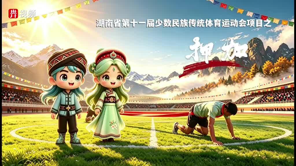 关注湖南省第十一届少数民族传统体育运动会 | 峰峰秀秀说项目 ⑦押加