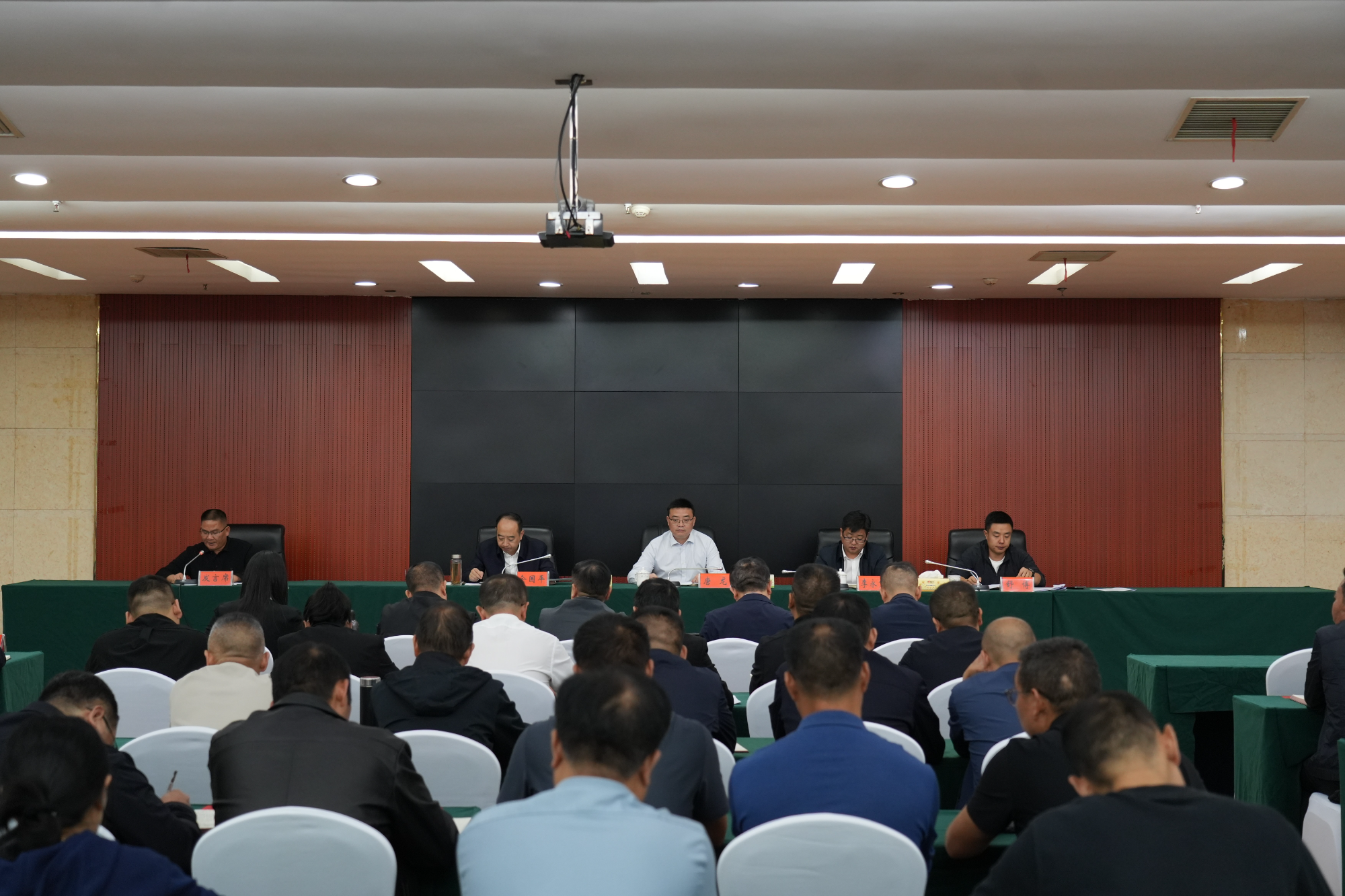 唐龙部署溶洞天坑山谷污染问题排查整治等工作