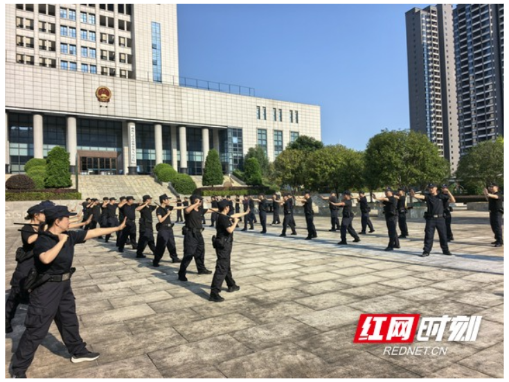 组图丨湘西法院2026年度法警业务技能培训