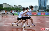 一“鞋”同心！第十一届全省民族运动会板鞋竞速在张家界学院开赛