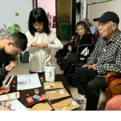 长沙中建·翡翠天序N+CLUB社群开展重阳公益活动