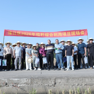 渌口区举办秸秆机械化打捆离田演示 推动资源再利用