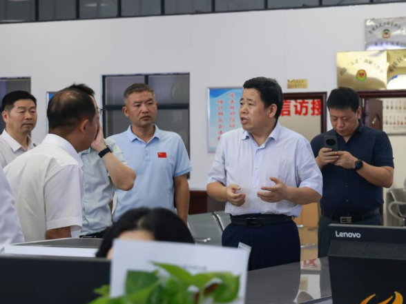 永州丨刘厚赴零陵区调研综治中心规范化建设工作