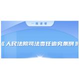 用最严格的标准规范司法行为！一图读懂《人民法院司法责任追究条例》