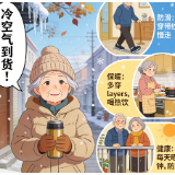 冷空气“到货”，老年人如何安全“接招”？