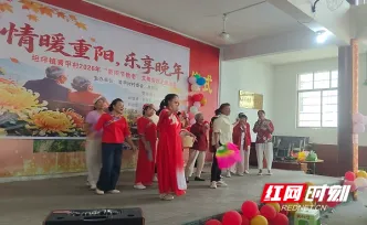 嘉禾县坦坪镇1100余名老人乐享温馨节日