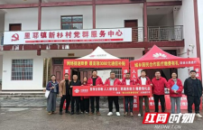 小探头守平安 中国联通驻村工作队联合龙山县里耶支局送安防进村