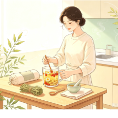 霜降凝寒，润燥健脾好过冬