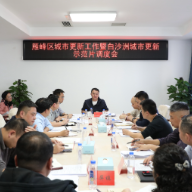 雁峰区召开城市更新工作暨白沙洲城市更新示范片调度会