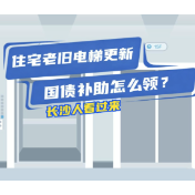 视频 | 住宅老旧电梯更新，国债补助怎么领？长沙人看过来