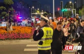空地一体护航盛会收官 张家界公安交管圆满完成第十一届全省民族运动会闭幕式交通安保工作