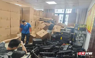 闲置设备再“就业”安仁公物仓巧算存量账