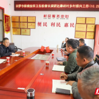 汨罗市检察院调研川山坪镇达摩岭村乡村振兴工作