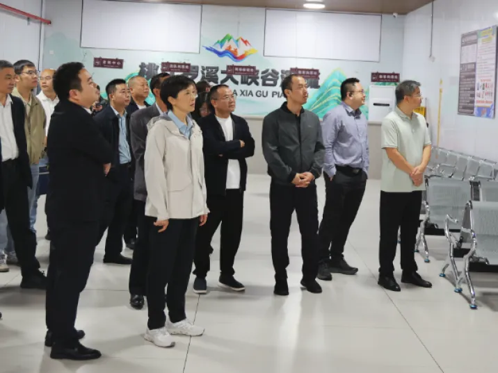 刘凤娟率队赴益阳市桃江县高桥镇调研地质赋能地方发展工作