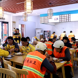 永定区社区爱心驿站暖了居民和户外劳动者的心