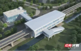 湖南建投交建长浏市域（郊）铁路土建一标项目永安南站主体结构顺利封顶