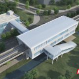 湖南建投交建长浏市域(郊)铁路土建一标项目永安南站主体结构顺利封顶