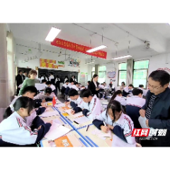 衡阳县教师进修学校国培班学员走进湘潭县四中