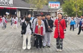 茅岩河公司秋季研学服务火热开展！岳阳市君山中学学子走进景区沉浸式研学