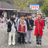 茅岩河公司秋季研学服务火热开展!岳阳市君山中学学子走进景区沉浸式研学